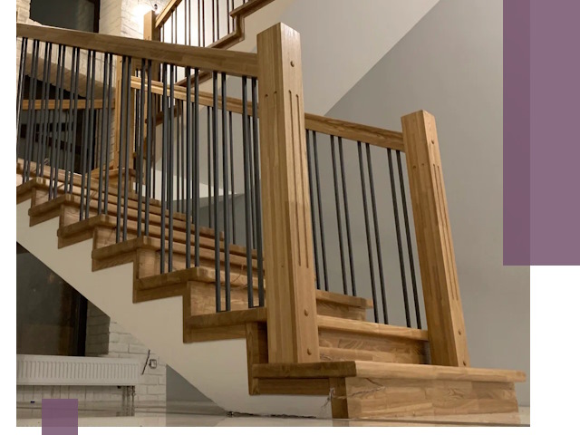 Реставрация деревянных и металлических лестниц в Кирове-Чепецке