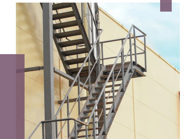 Пожарные лестницы в Кирове-Чепецке от 13049 руб. — монтаж и продажа | ПРОЛЁТ-Крв