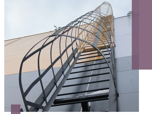 Изготовление и монтаж пожарных лестниц в Кирове-Чепецке профессионально