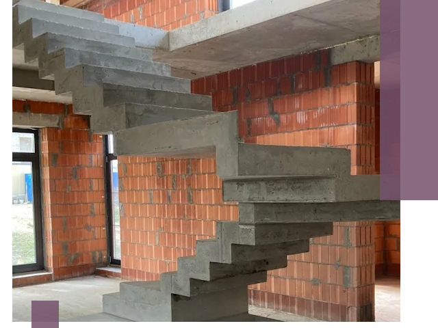 Изготовление бетонных лестниц под ключ в Кирове-Чепецке