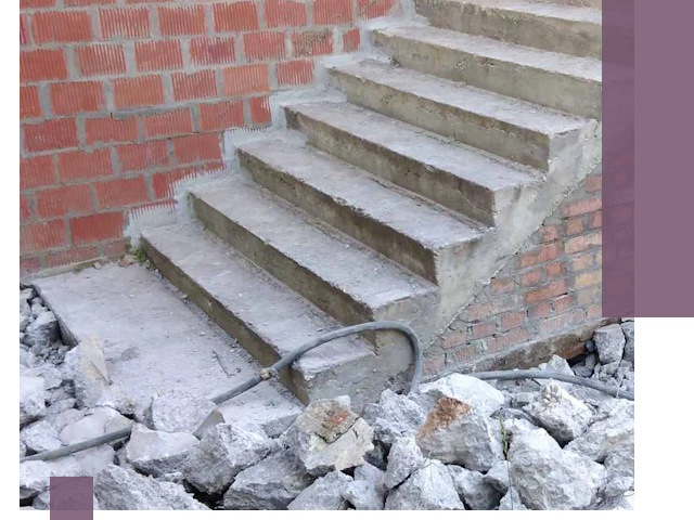 Демонтаж бетонных лестниц в Кирове-Чепецке: быстро и безопасно