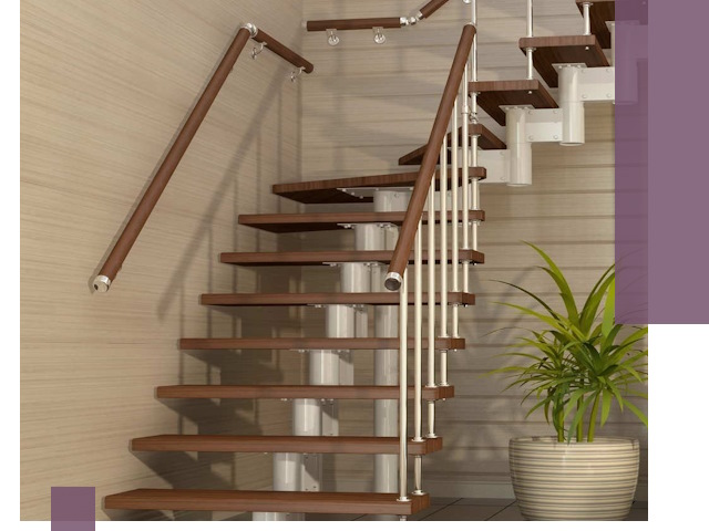 Изготовление модульных лестниц под ключ в Кирове-Чепецке