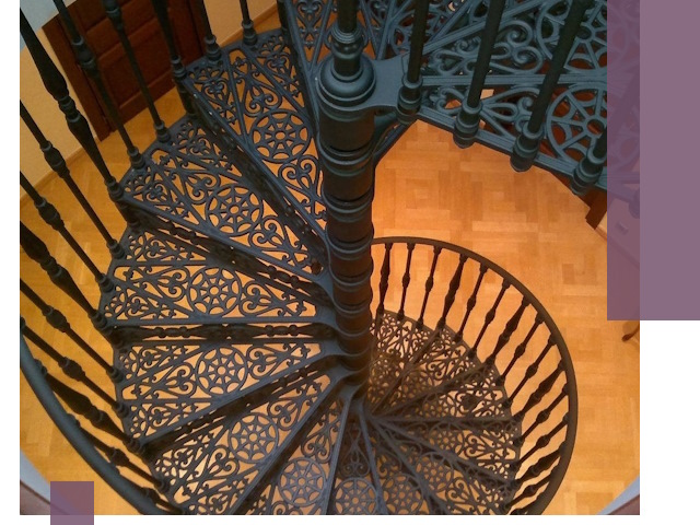 Винтовые лестницы под ключ в Кирове-Чепецке: производство и монтаж