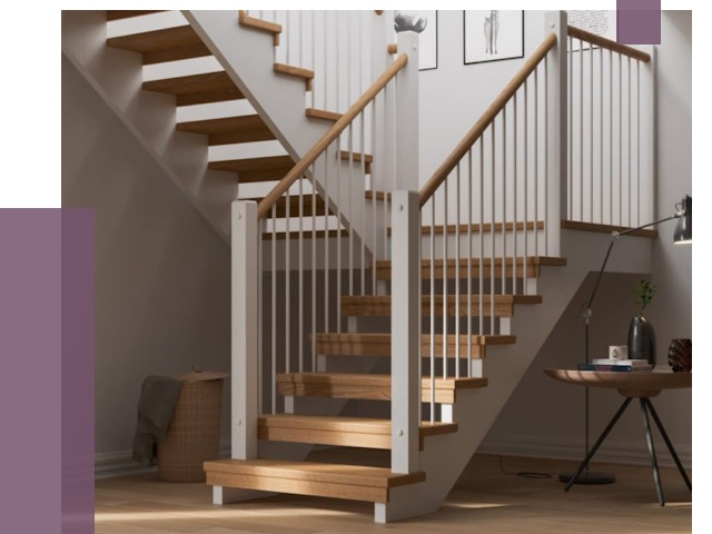 Маршевые лестницы в Кирове-Чепецке от 40506 руб. — монтаж | ПРОЛЁТ-Крв