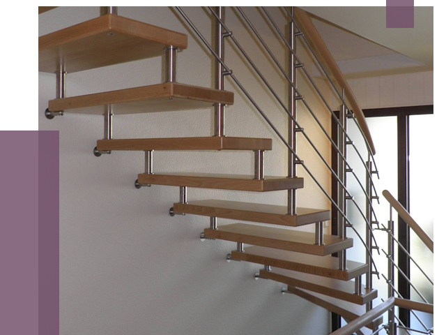 Демонтаж лестниц на больцах в Кирове-Чепецке от 9243 руб. надежно | ПРОЛЁТ-Крв