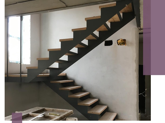 Изготовление лестниц на металлокаркасе в Кирове-Чепецке от производителя