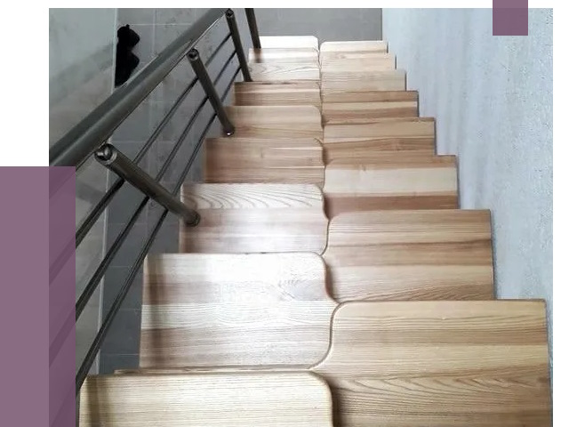 Лестницы гусиный шаг в Кирове-Чепецке от 13864 руб. под ключ | ПРОЛЁТ-Крв