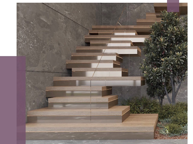 Современные лестницы в Кирове-Чепецке от 14680 руб. | ПРОЛЁТ-Крв