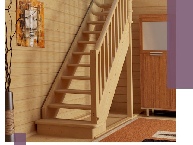 Лестницы эконом класса под ключ в Кирове-Чепецке — недорого и быстро