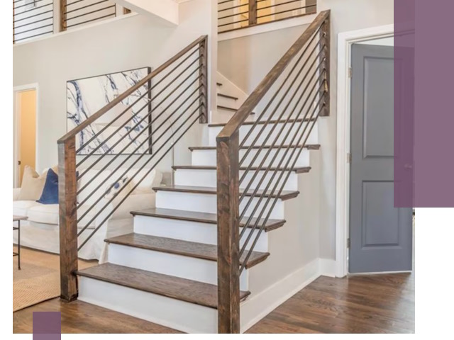 Лестницы для коттеджа под ключ в Кирове-Чепецке — изготовление и монтаж