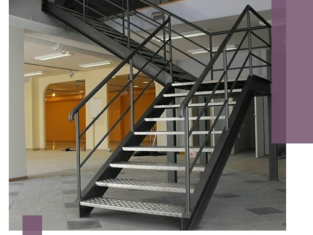 Лестницы для офиса в Кирове-Чепецке: изготовление, монтаж, демонтаж