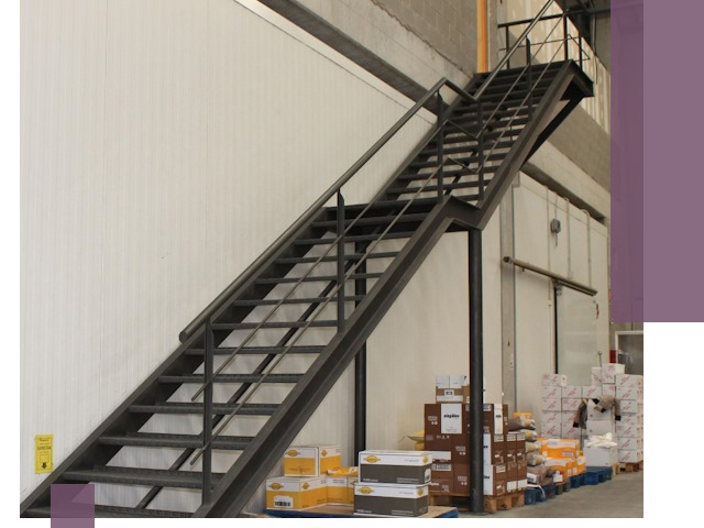 Лестницы для производства в Кирове-Чепецке — изготовление и монтаж