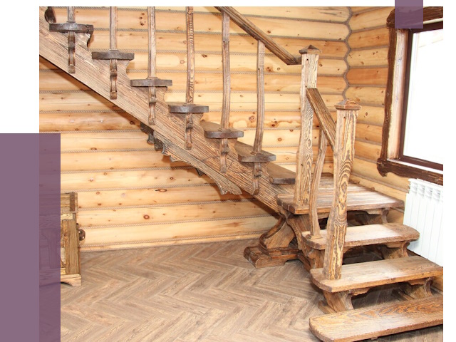 Лестницы в баню в Кирове-Чепецке от 20334 руб. — изготовление | ПРОЛЁТ-Крв