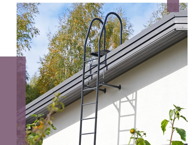 Лестницы на крышу в Кирове-Чепецке от 20334 руб. — монтаж и монтаж ПРОЛЁТ-Крв