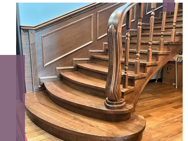 Дубовые лестницы под ключ в Кирове-Чепецке от 187577 руб. — ПРОЛЁТ-Крв