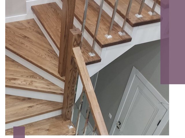 Обшивка металлических лестниц под ключ в Кирове-Чепецке