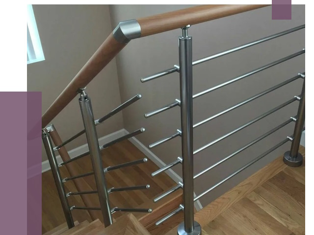 Изготовление перил в Кирове-Чепецке от 4893 руб. — перила на заказ | ПРОЛЁТ-Крв