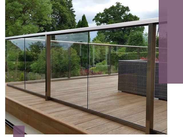 Алюминиевые перила на заказ в Кирове-Чепецке — монтаж и гарантия