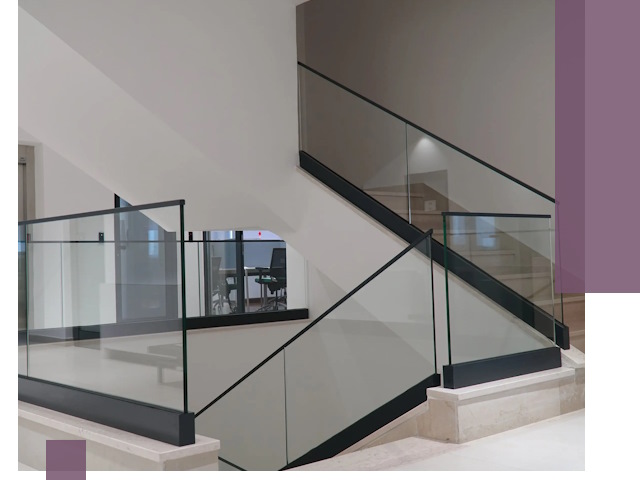 Стеклянные перила премиум-класса с установкой в Кирове-Чепецке