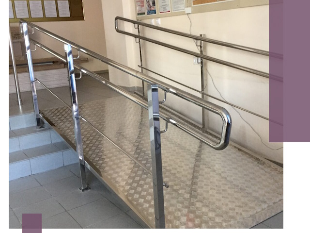Перила для инвалидов в Кирове-Чепецке — надежные поручни и ограждения