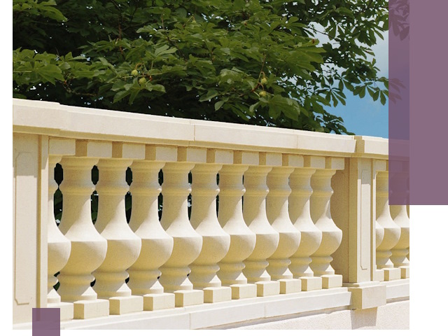 Установка балюстрады в Кирове-Чепецке: изготовление и монтаж под ключ