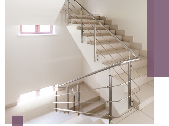 Установка и замена перил в подъезде в Кирове-Чепецке