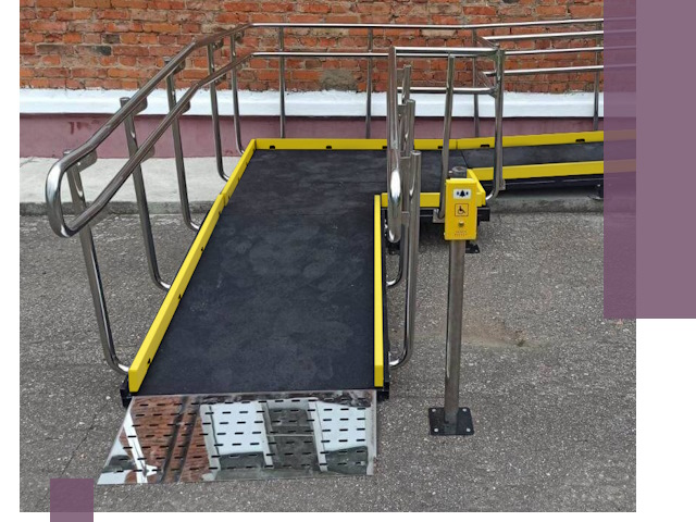 Изготовление наклонных пандусов для инвалидов в Кирове-Чепецке