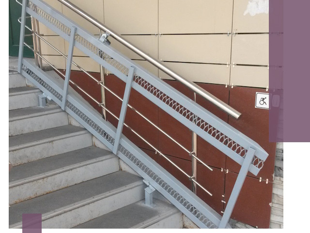 Изготовление откидных пандусов под ключ в Кирове-Чепецке