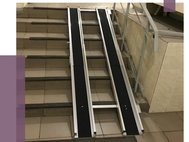 Установка пандуса в подъезд в Кирове-Чепецке от 8482 руб. под ключ | ПРОЛЁТ-Крв