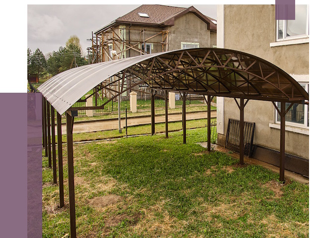 Демонтаж навесов в Кирове-Чепецке от 4893 руб. — разборка и вывоз | ПРОЛЁТ-Крв