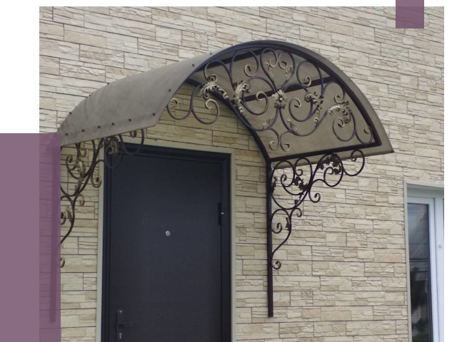 Ремонт козырьков в Кирове-Чепецке от 7884 руб. | ПРОЛЁТ-Крв