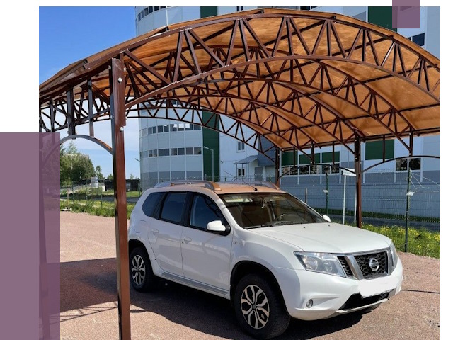 Недорогие навесы в Кирове-Чепецке от 45671 руб. | ПРОЛЁТ-Крв