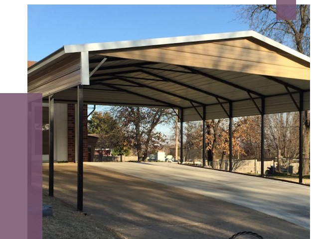 Двускатные навесы в Кирове-Чепецке от 8536 руб.  | ПРОЛЁТ-Крв