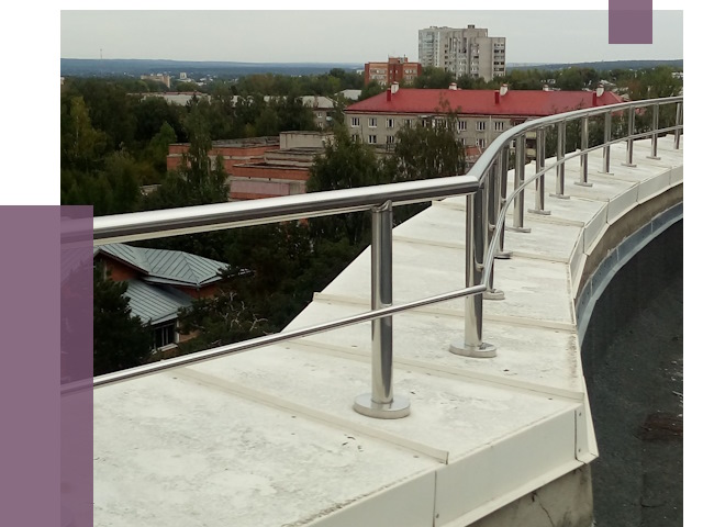 Парапеты и ограждения кровли в Кирове-Чепецке от 5274 руб. 