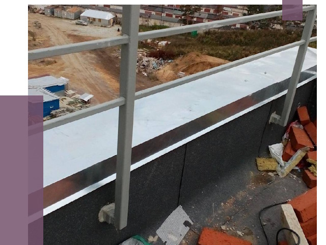 Монтаж парапетов в Кирове-Чепецке от 4567 руб.  | ПРОЛЁТ-Крв