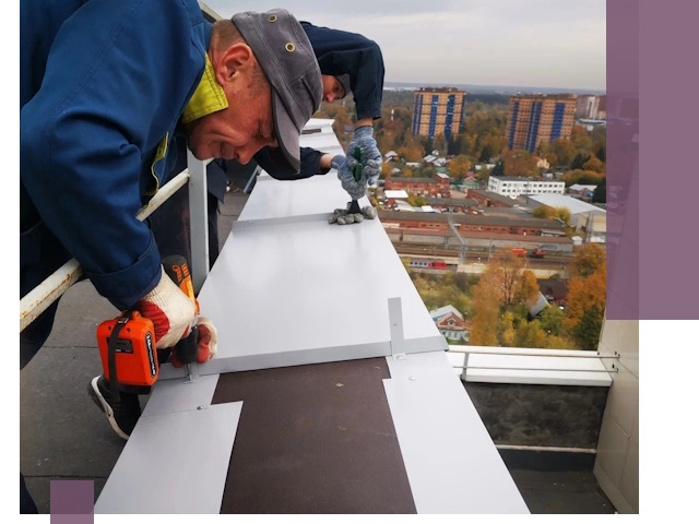 Монтаж парапетов в Кирове-Чепецке — установка прочных металлических ограждений