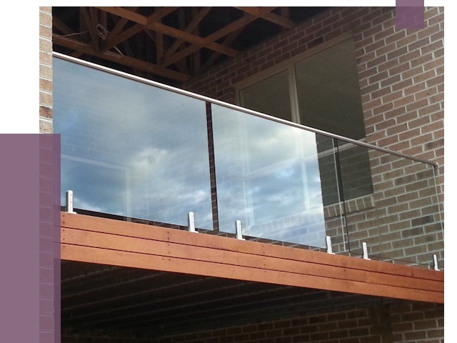 Стеклянные парапеты на крыше и террасе в Кирове-Чепецке от 12233 руб. | ПРОЛЁТ-Крв