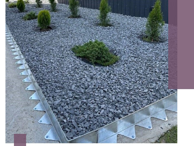 Оцинкованные металлические бордюры под заказ в Кирове-Чепецке