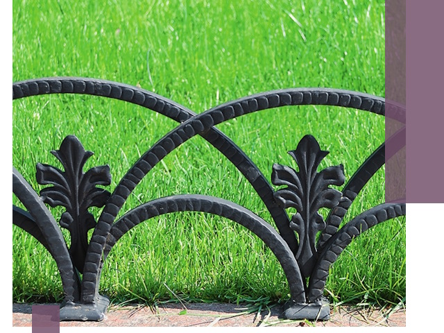 Декоративные металлические бордюры под ключ в Кирове-Чепецке