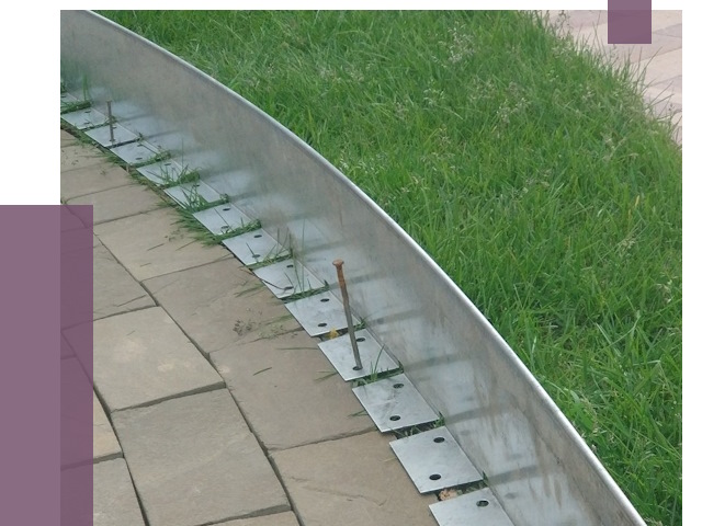 Металлические бордюры для тротуаров в Кирове-Чепецке от 9243 руб.