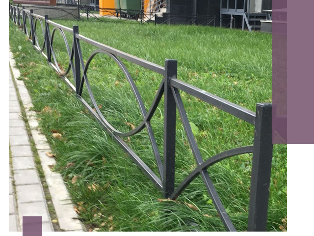 Газонные ограждения из металла в Кирове-Чепецке — монтаж и продажа