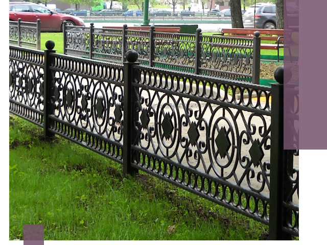 Секционные газонные ограждения под ключ в Кирове-Чепецке