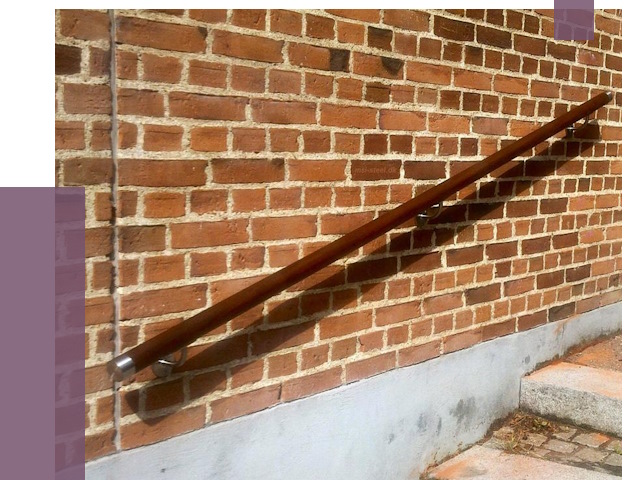 Изготовление пристенных поручней в Кирове-Чепецке от 4730 руб. — ПРОЛЁТ-Крв