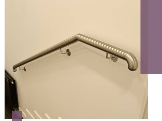 Изготовление пристенных поручней в Кирове-Чепецке под ключ за сроки