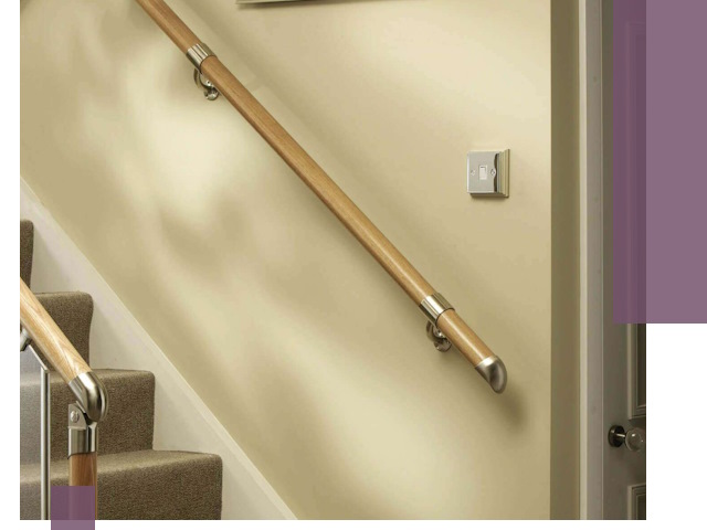 Монтаж пристенных поручней профессионально в Кирове-Чепецке