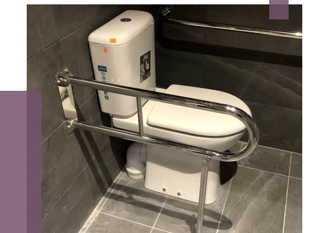 Поручни для санузлов в Кирове-Чепецке от 4567 руб.  | ПРОЛЁТ-Крв