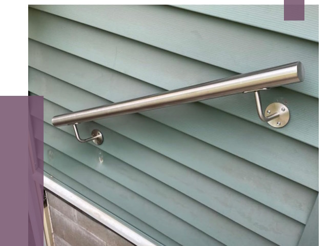 Поручни из нержавеющей стали в Кирове-Чепецке от 8156 руб.  | ПРОЛЁТ-Крв