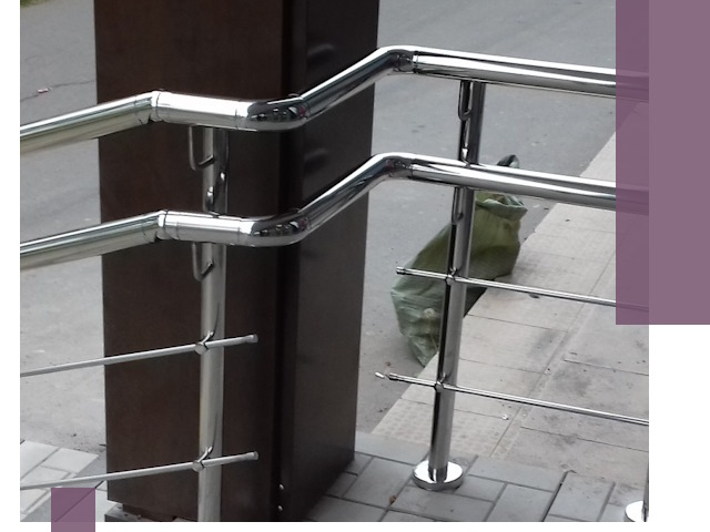 Монтаж поручней из нержавеющей стали в Кирове-Чепецке качественно и быстро